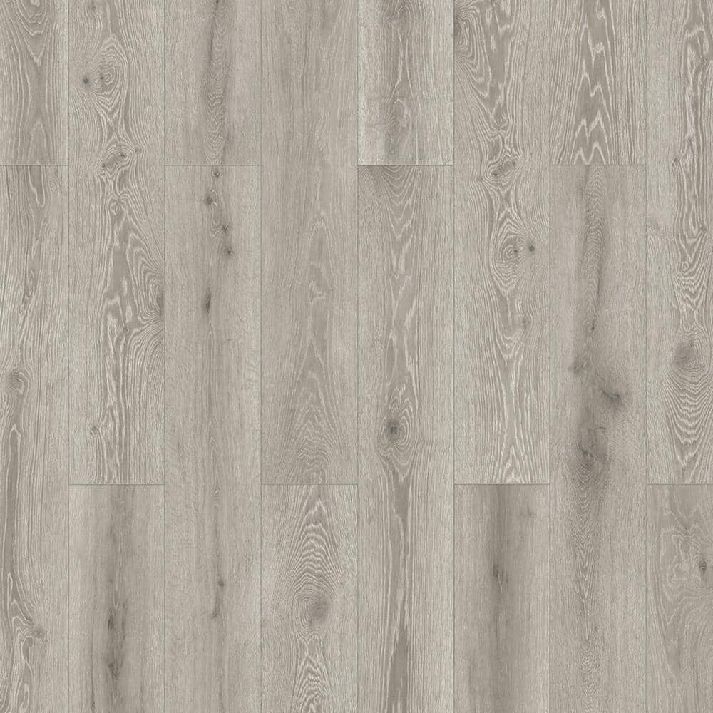 Larkmead Oak 12 mm T x 7.56 in. W Waterproof Laminate Wood Flooring (15.95 sq. ft./Case)