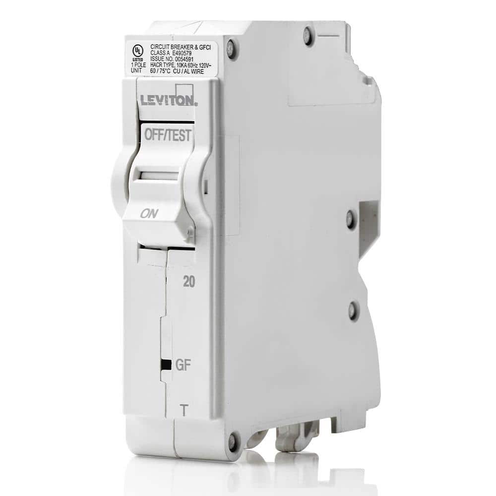 Branch Circuit Breaker, GFCI 1 - Pole 20 Amp, 120 - Volt, Thermal Magnetic LB120 - GFR - Stu's Home Improvement Outlet