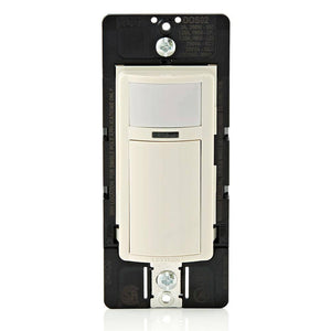 2 Amp Single Pole Decora Motion Sensor In - Wall Switch, Auto - On in Light Almond - Stu's Home Improvement Outlet
