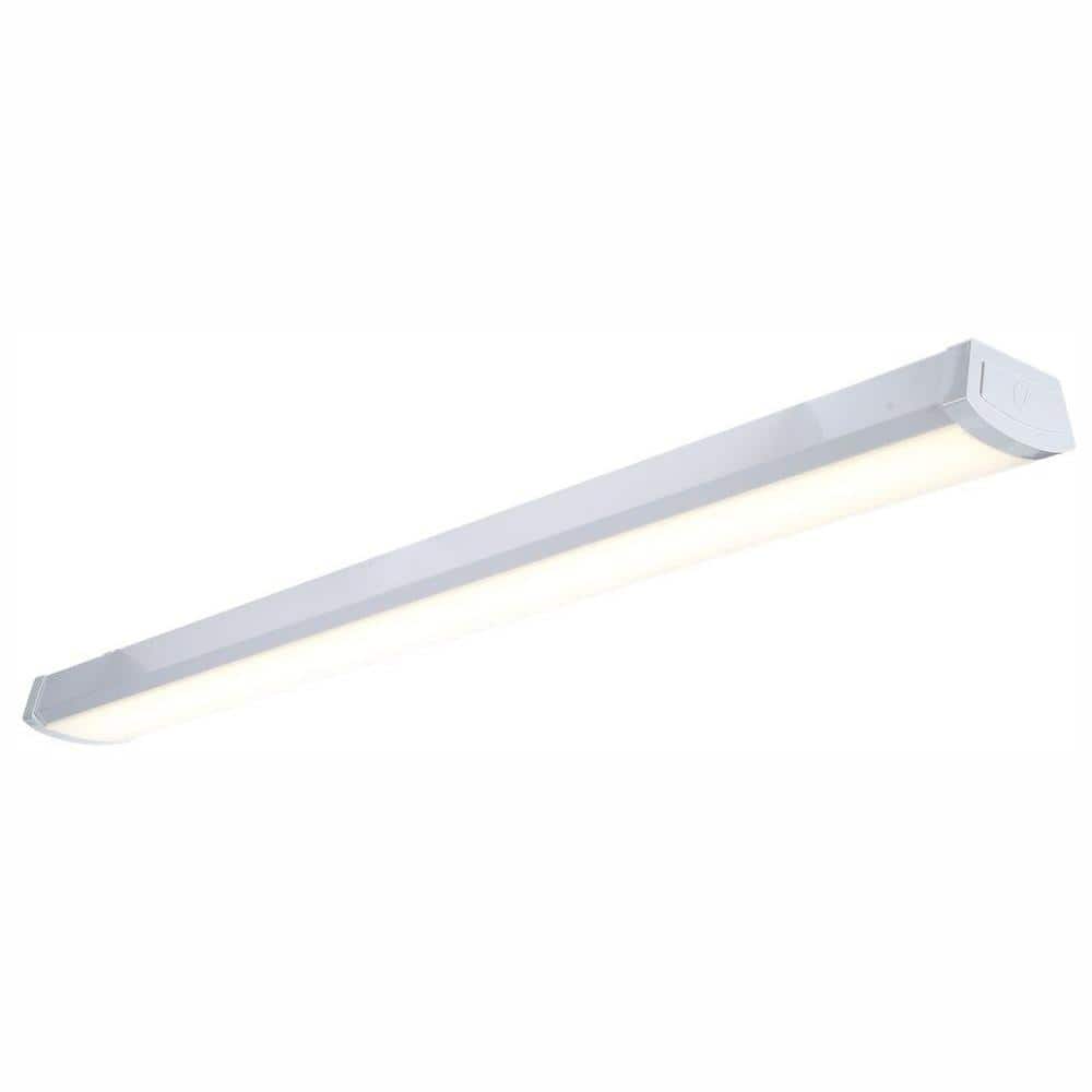 Contractor 4 ft. 40 - Watt 2900 Lumens 4000K Integrated White LED Wrap Light Fixture - Stu's Home Improvement Outlet