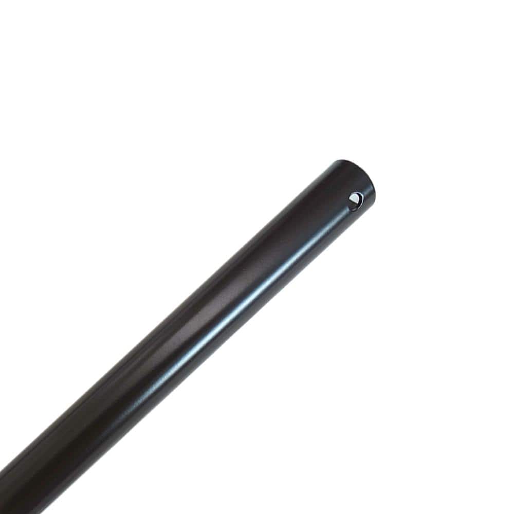48 in Matte Black Ceiling Fan Extension Downrod for 14 ft ceilings - Stu's Home Improvement Outlet