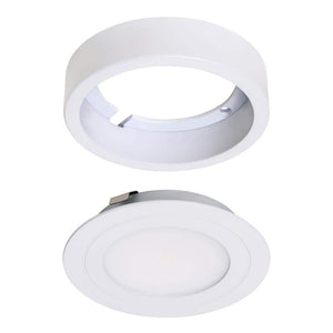 Armacost Lighting PureVue Dimmable Soft White LED Puck Light Matte White Finish - Stu's Home Improvement Outlet