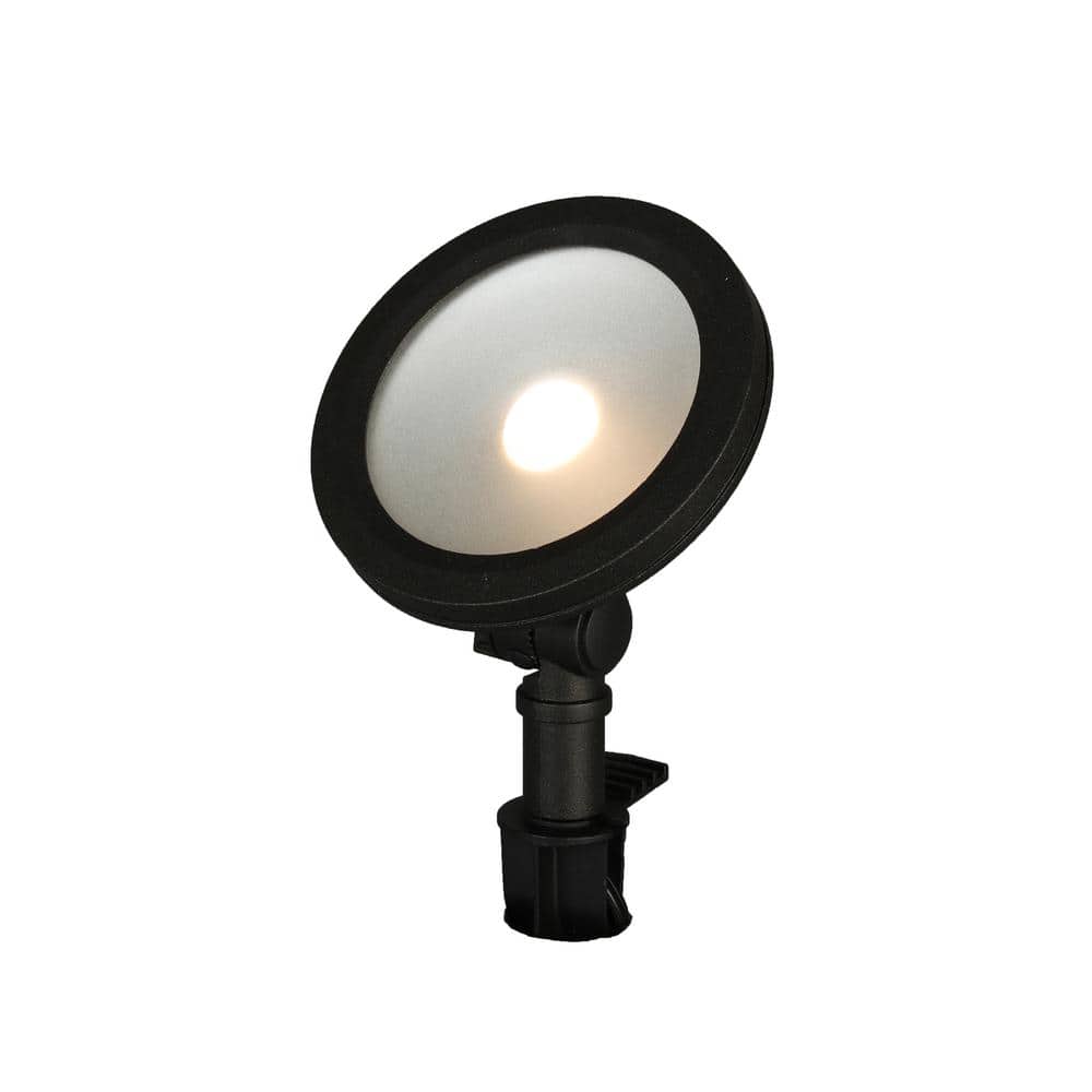 50 - Watt Equivalent Black Adjustable Light Color Integrated LED Outdoor Landscape Flood Light - Stu's Home Improvement Outlet