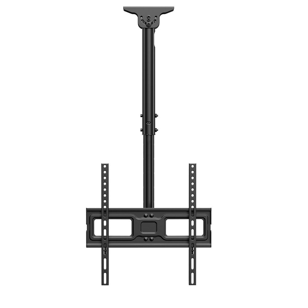 Full Motion Ceiling TV Mount for 32-65 in. TVs, Adjustable Height, 360° Swivel, and Tilt, Supports up to 110 lbs.