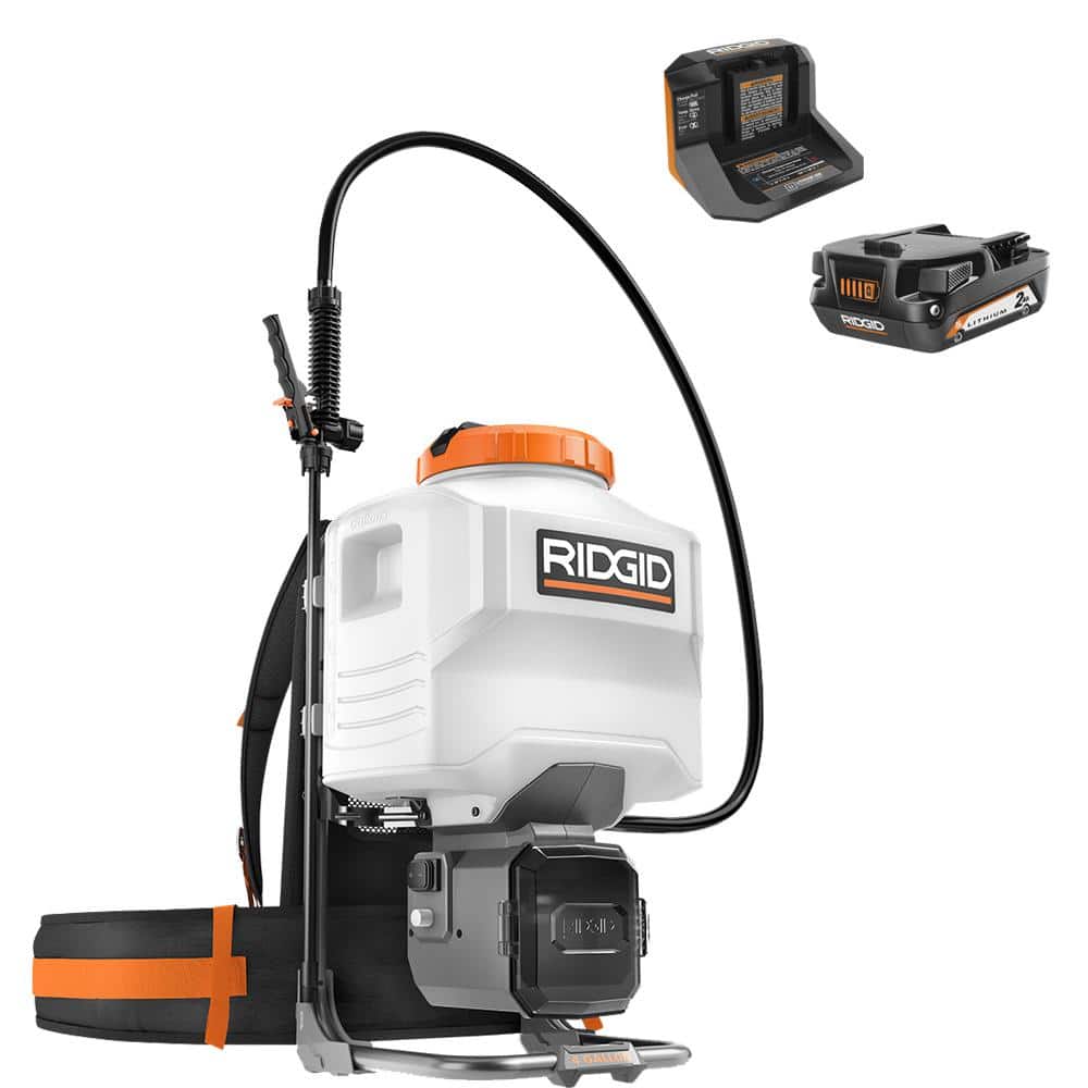 18-Volt Cordless Battery 4 Gal. Backpack Chemical Sprayer 2.0 Battery and Charger not included