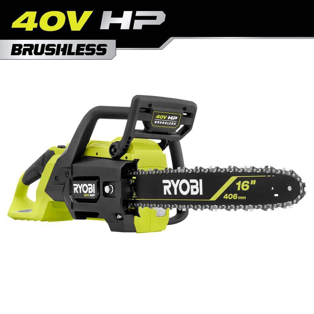 40V HP Brushless 16 in. Battery Cordless Electric Chainsaw (Tool Only) - Stu's Home Improvement Outlet