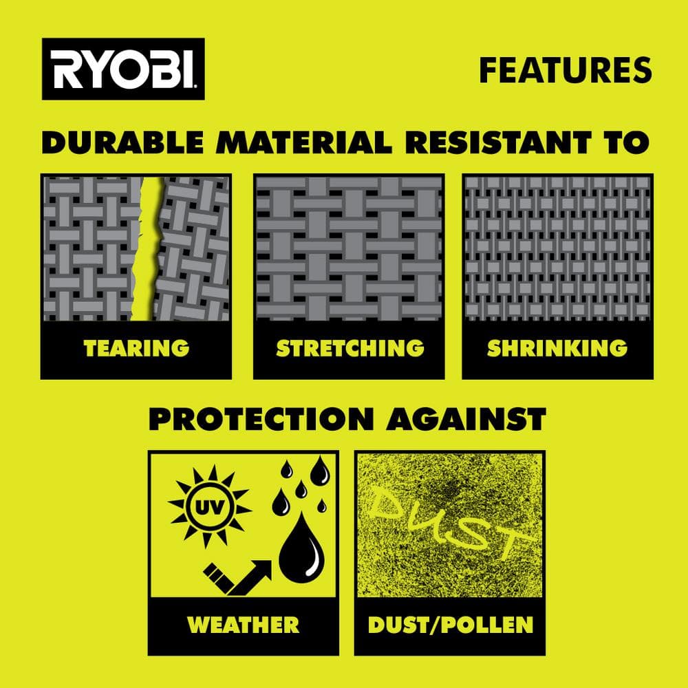 Weatherproof, UV Resistant Cover for 13 in. and 18 in. Walk Behind Lawn Mowers