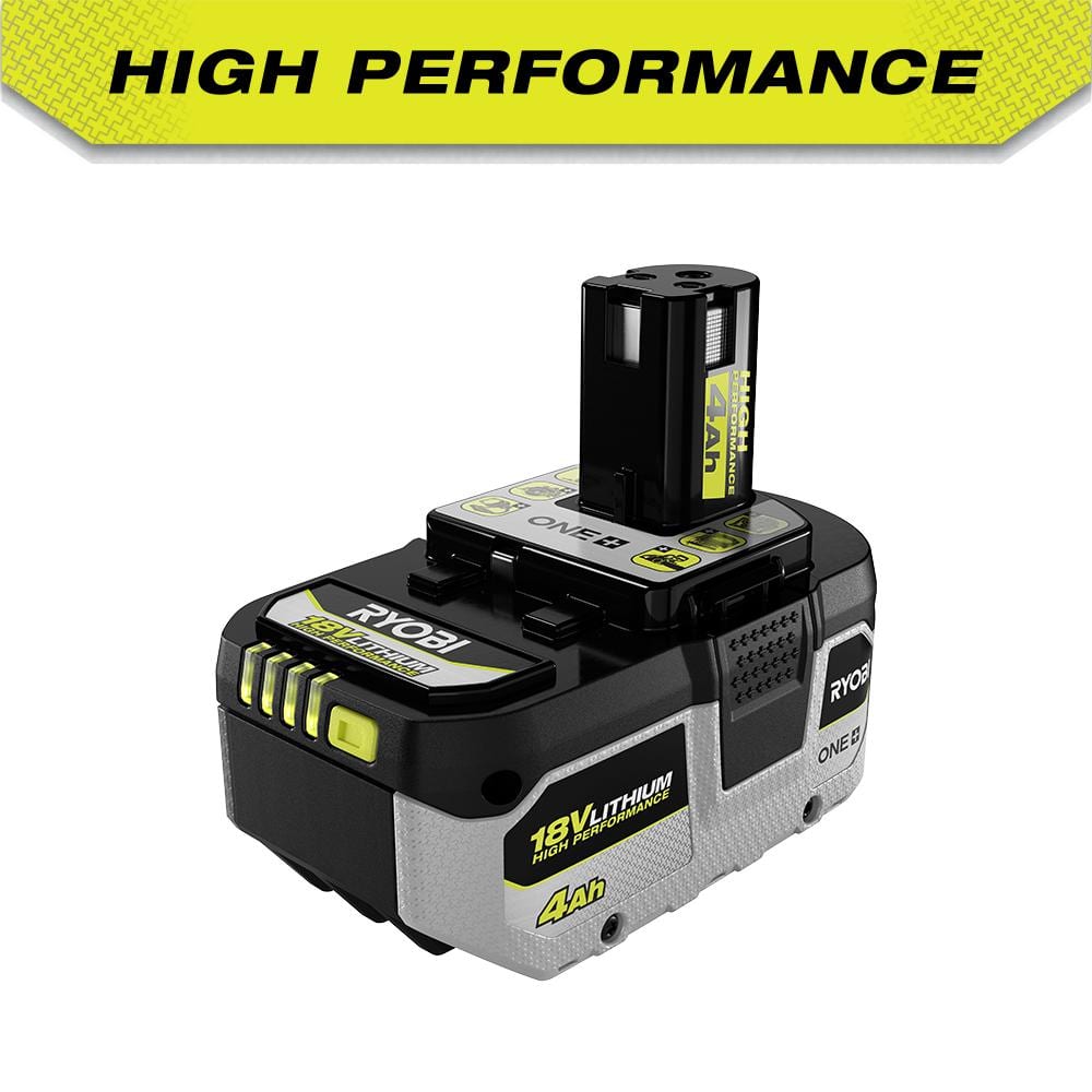 Ryobi ONE+ 18V 4.0 Ah Lithium-Ion HIGH PERFORMANCE Battery