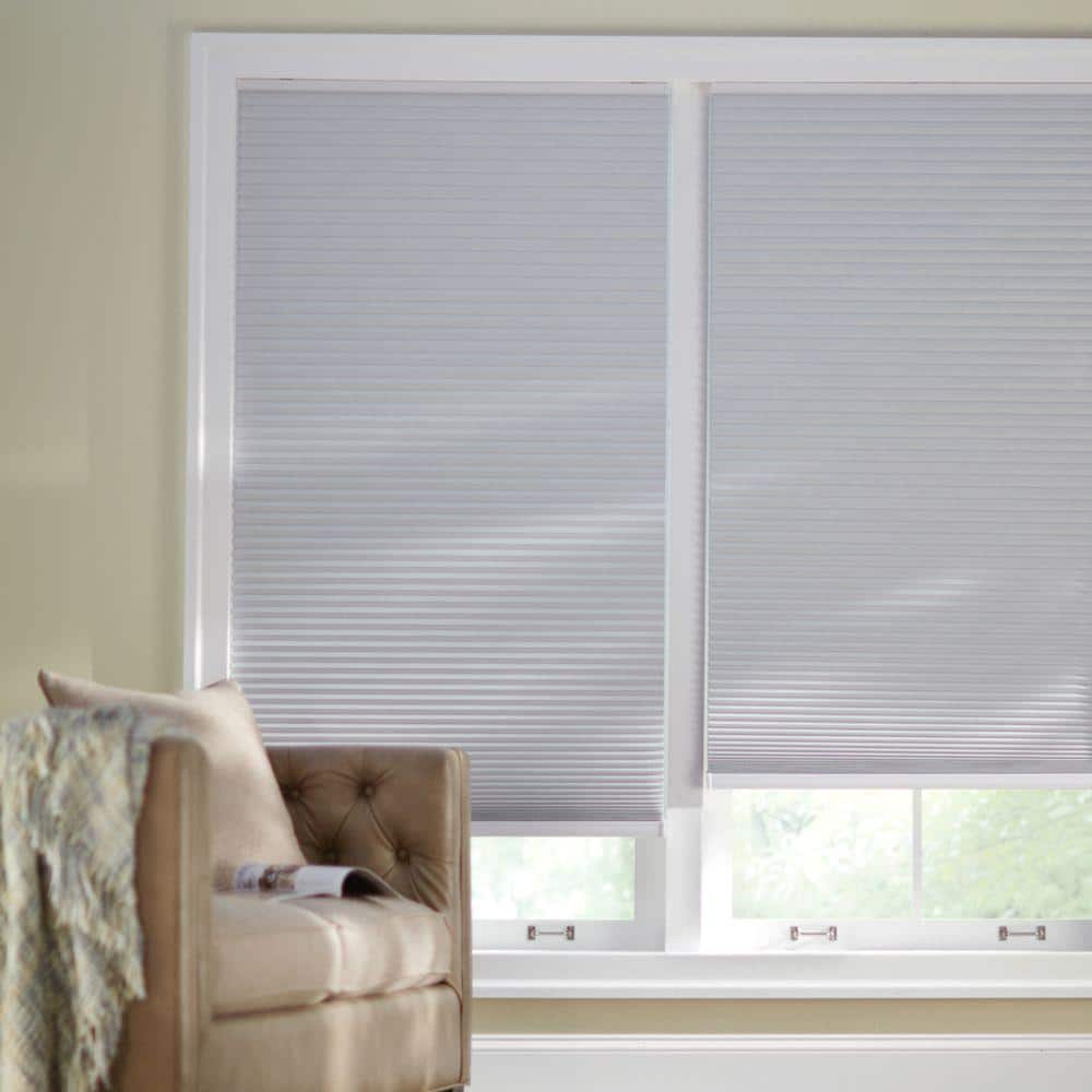 Shadow White Cordless Blackout Cellular Shades for Windows - 36 in. W x 72 in. L (Actual Size 35.75 in. W x 72 in. L)