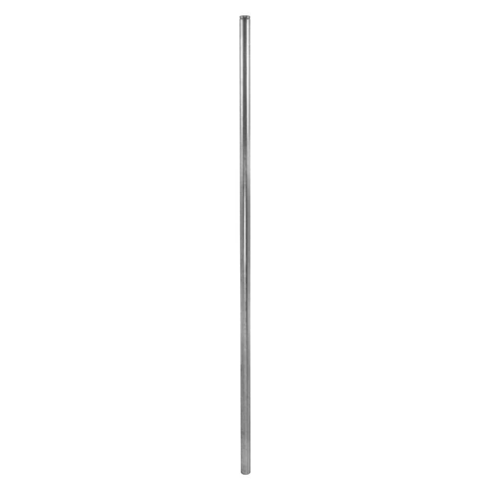 1-5/8 in. Dia. x 8 ft. 16-Gauge Galvanized Steel Chain Link Fence Line Post