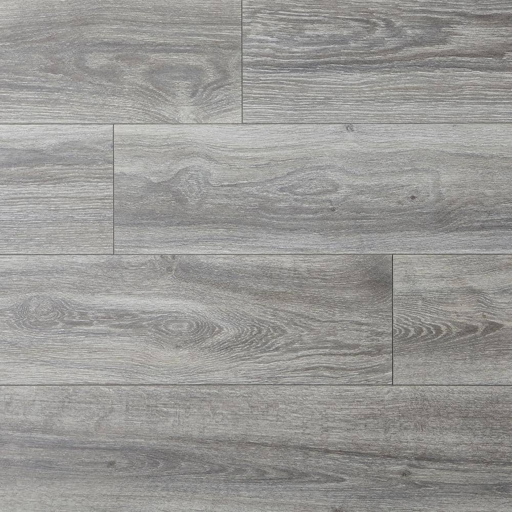 Silverton Oak 8 mm T x 7.48 in. W Water Resistant Laminate Wood Flooring (23.69 sq.ft/Case) - Stu's Home Improvement Outlet