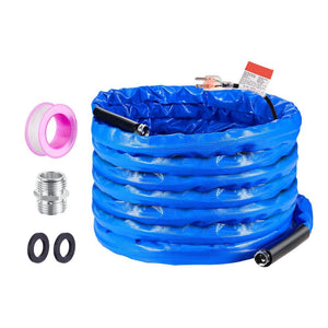 50 ft. Heated Water Hose for RV, Heated Drinking Water Hose with Corrugated Cover Antifreeze to - 45°F, Automatic - Stu's Home Improvement Outlet