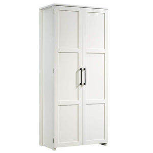 Unbranded HomeVisions Soft White Storage Cabinet - Stu's Home Improvement Outlet