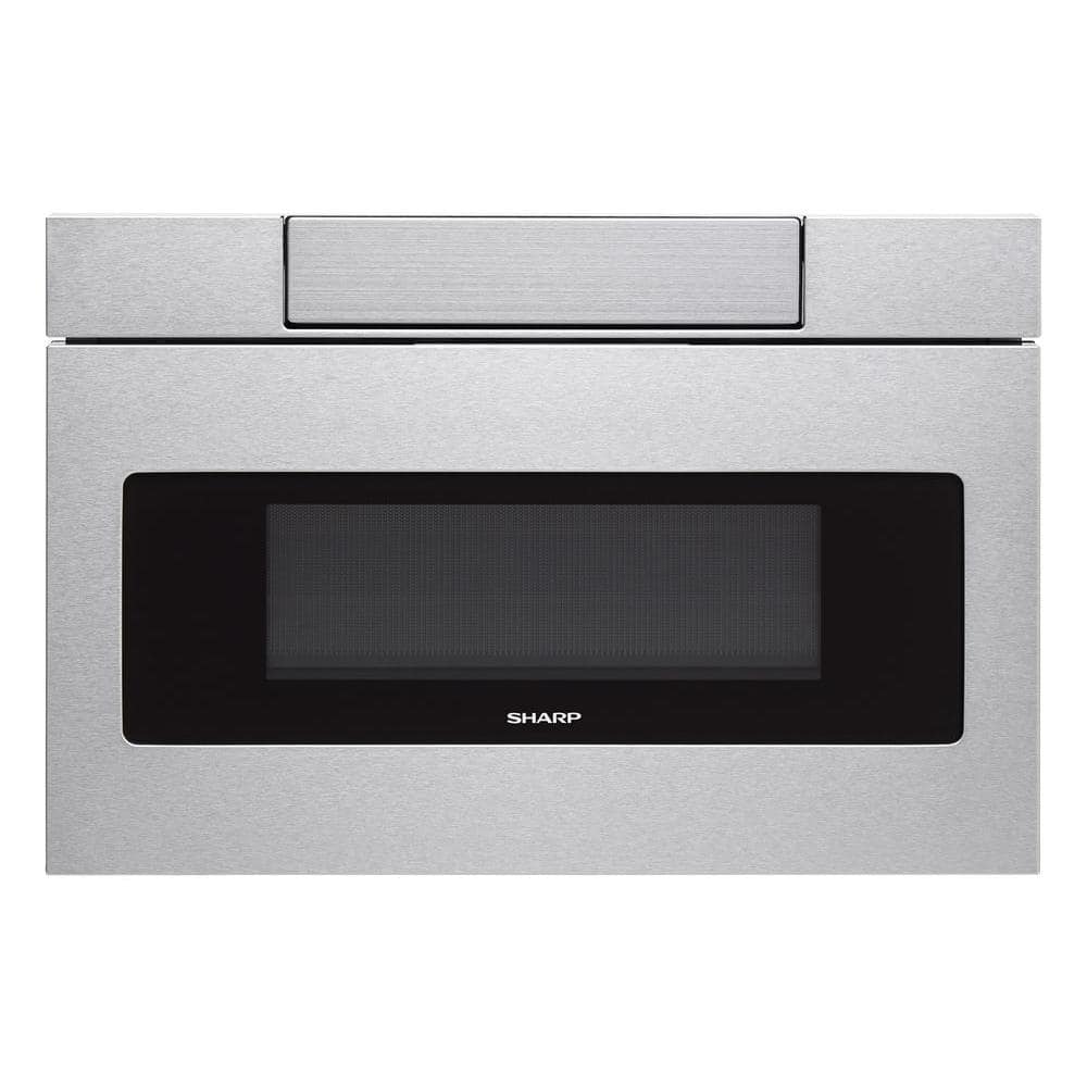 Sharp 30 in. W 1.2 cu. ft. Built-In Microwave Drawer with Easy Touch Control in Real Stainless