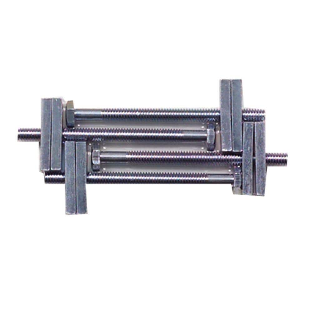 3.5 in. L Stainless Steel Adjustable Countertop Miter Bolt Kit