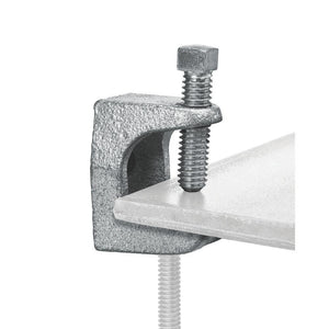 1/2 in. Strut Beam Clamp - Silver (Strut Fitting) (Z503 - 5) - Stu's Home Improvement Outlet