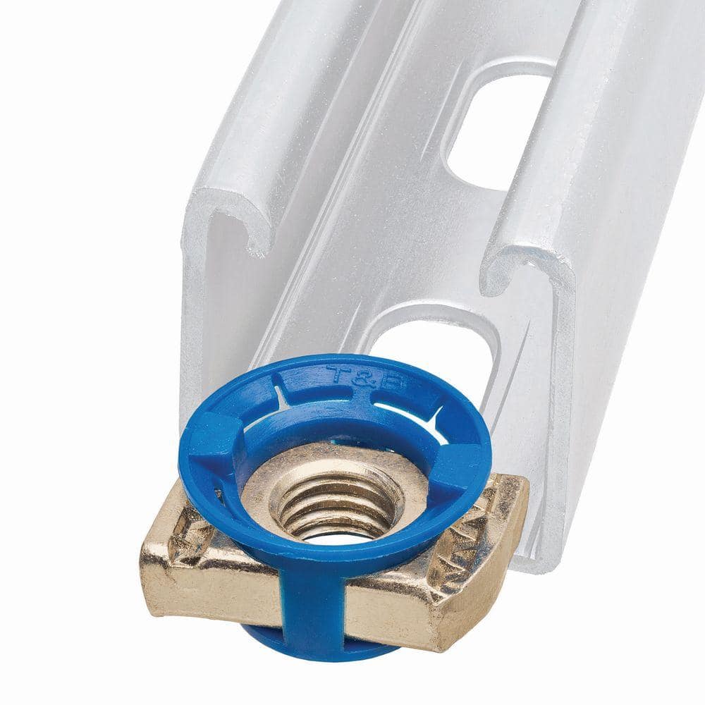 3/8 in. Nylon Strut Fitting Cone Nut in Gold Galvanized (5 - Pack) (ZCM1003/8 - 10) - Stu's Home Improvement Outlet