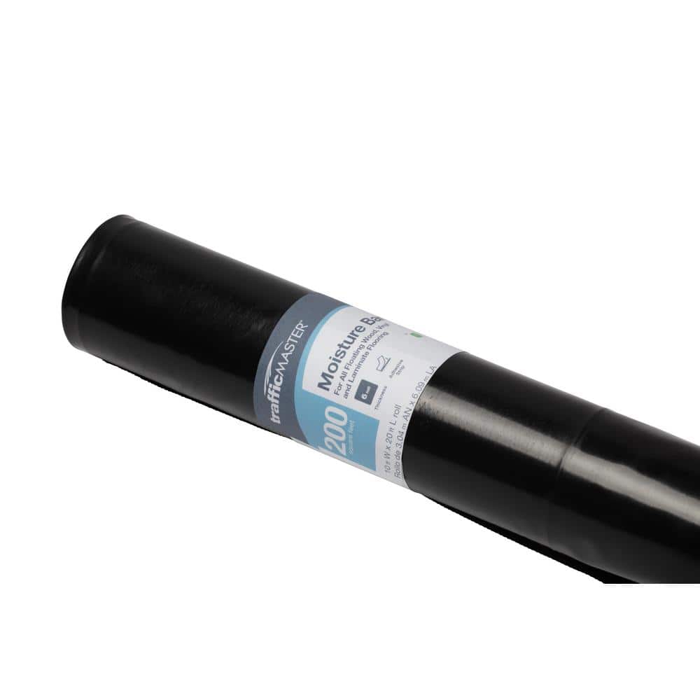 200 sq. ft. Roll 120 in. W x 20 ft. L x 6 mil T Moisture Barrier Underlayment for Vinyl Laminate and Engineered Hardwood