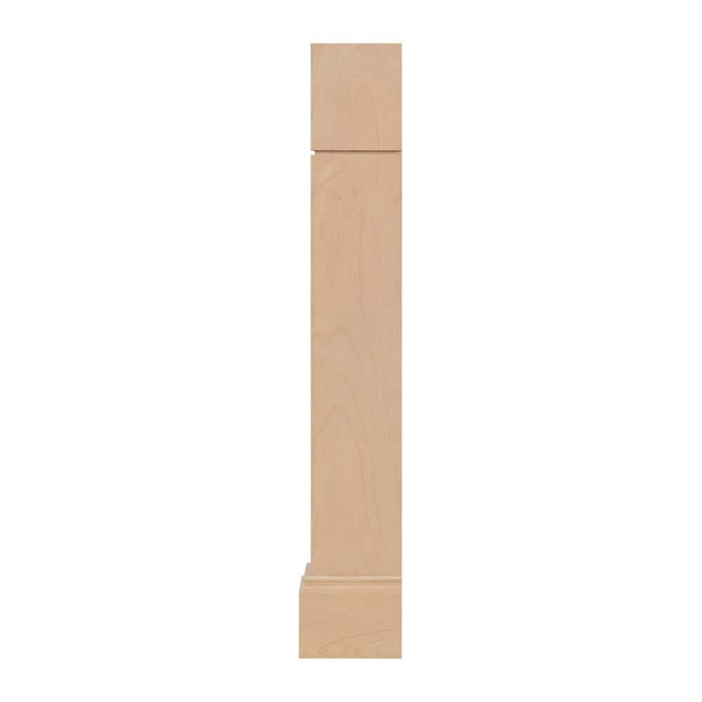 5.75 in. W x 5.75 in. D x 34.5 in. H Decorative Corner Post in Unfinished for CLICKREADY Technology - Stu's Home Improvement Outlet