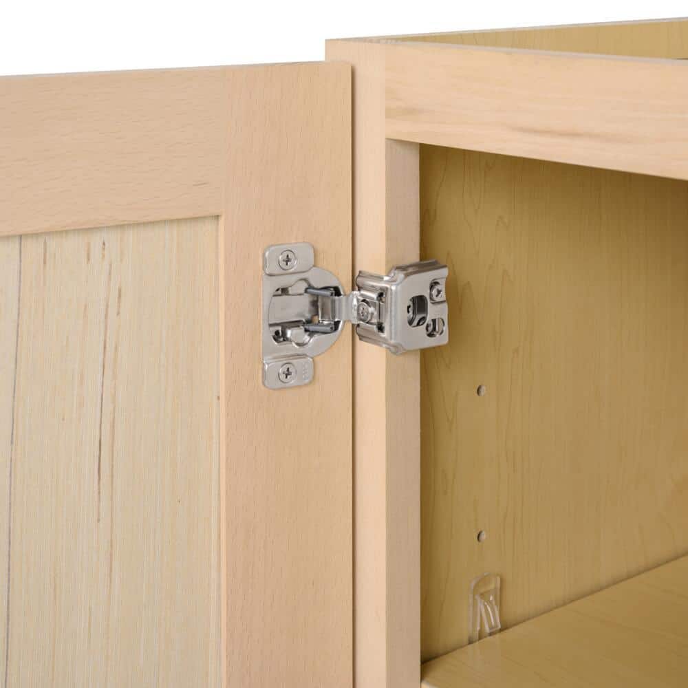 12 in. W x 12 in. D x 30 in. H Ready to Assemble Wall Kitchen Cabinet in Unfinished with CLICKREADY Technology