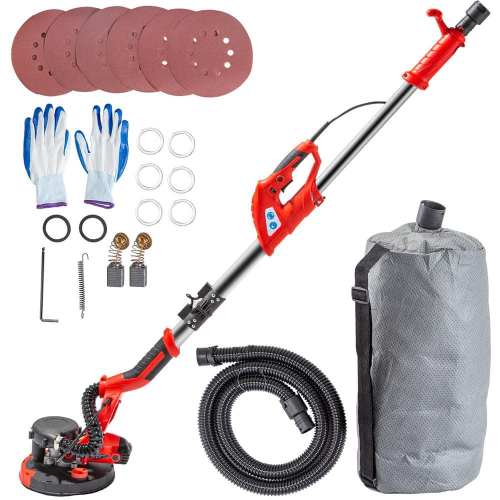 Drywall Sander 850 - Watt Electric Sander Variable Speed 800 - 1750RPM Drywall Sander Foldable Sheetrock Sander - Stu's Home Improvement Outlet