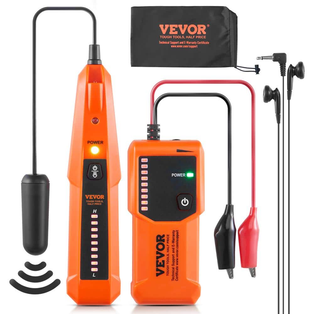 Underground Cable Locator 3 ft. Max. Detection Depth Wire Tracer Break Detector Finder 1000 ft. Detection Length