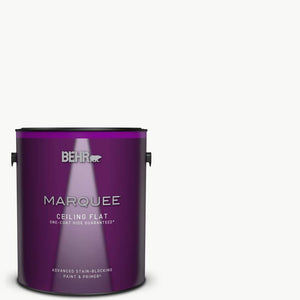 1 gal. White Ceiling Flat Interior Paint & Primer - Stu's Home Improvement Outlet