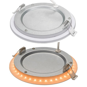 Commercial Electric 6 in. Canless Adjustable CCT Integrated LED Recessed Light Trim with Night Light 900 Lumens New Construction Remodel - Stu's Home Improvement Outlet