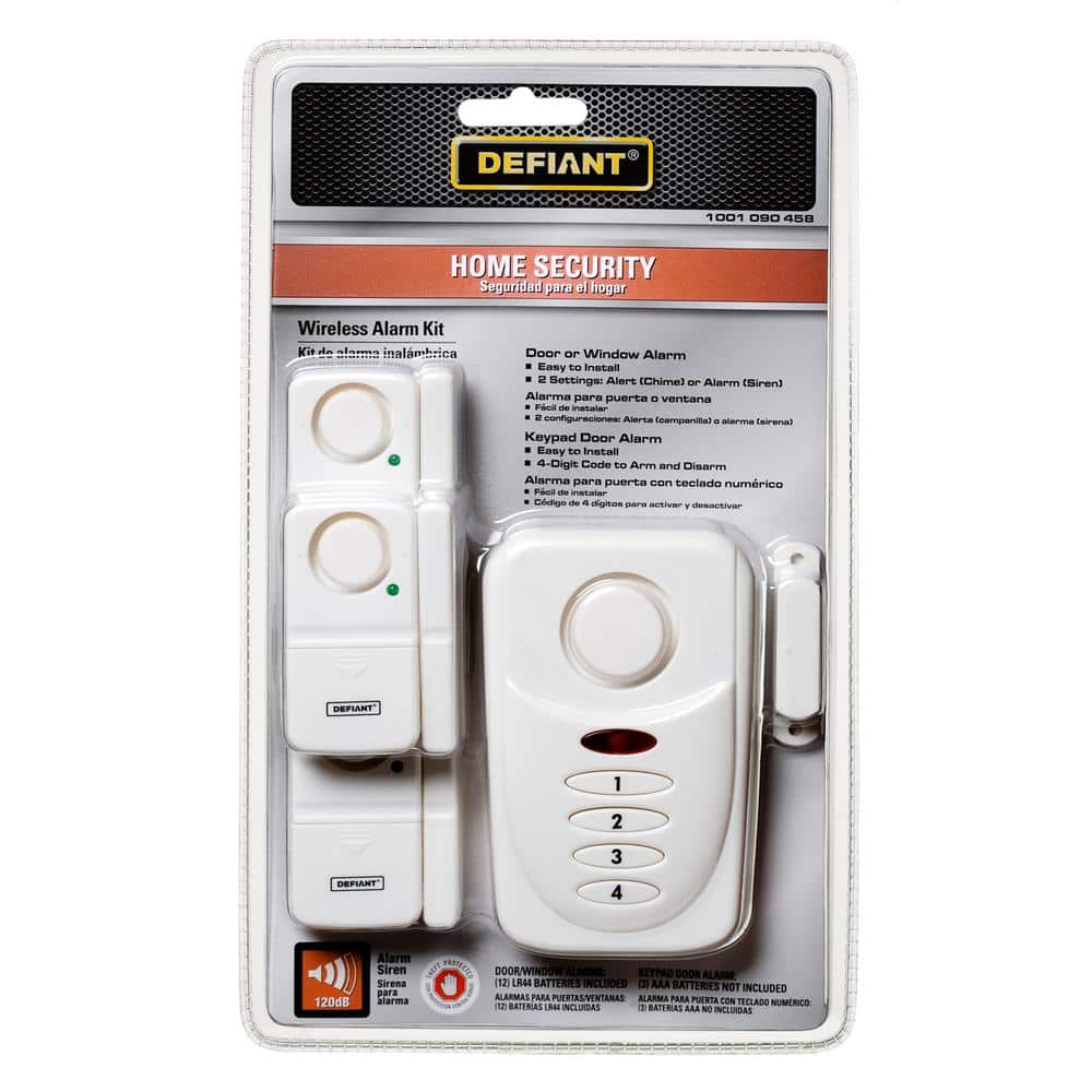 Wireless Home Security Door/Window Alarm Kit