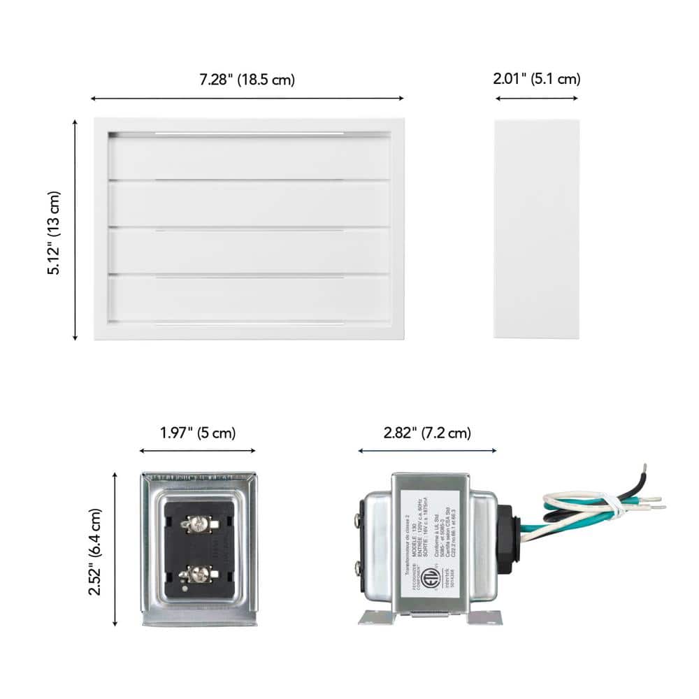 Wired Smart Compatible Doorbell Contractor Kit