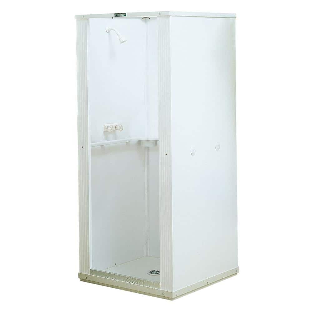 32 in. x 32 in. x 75 in. Shower Stall with Standard Base in White - Stu's Home Improvement Outlet