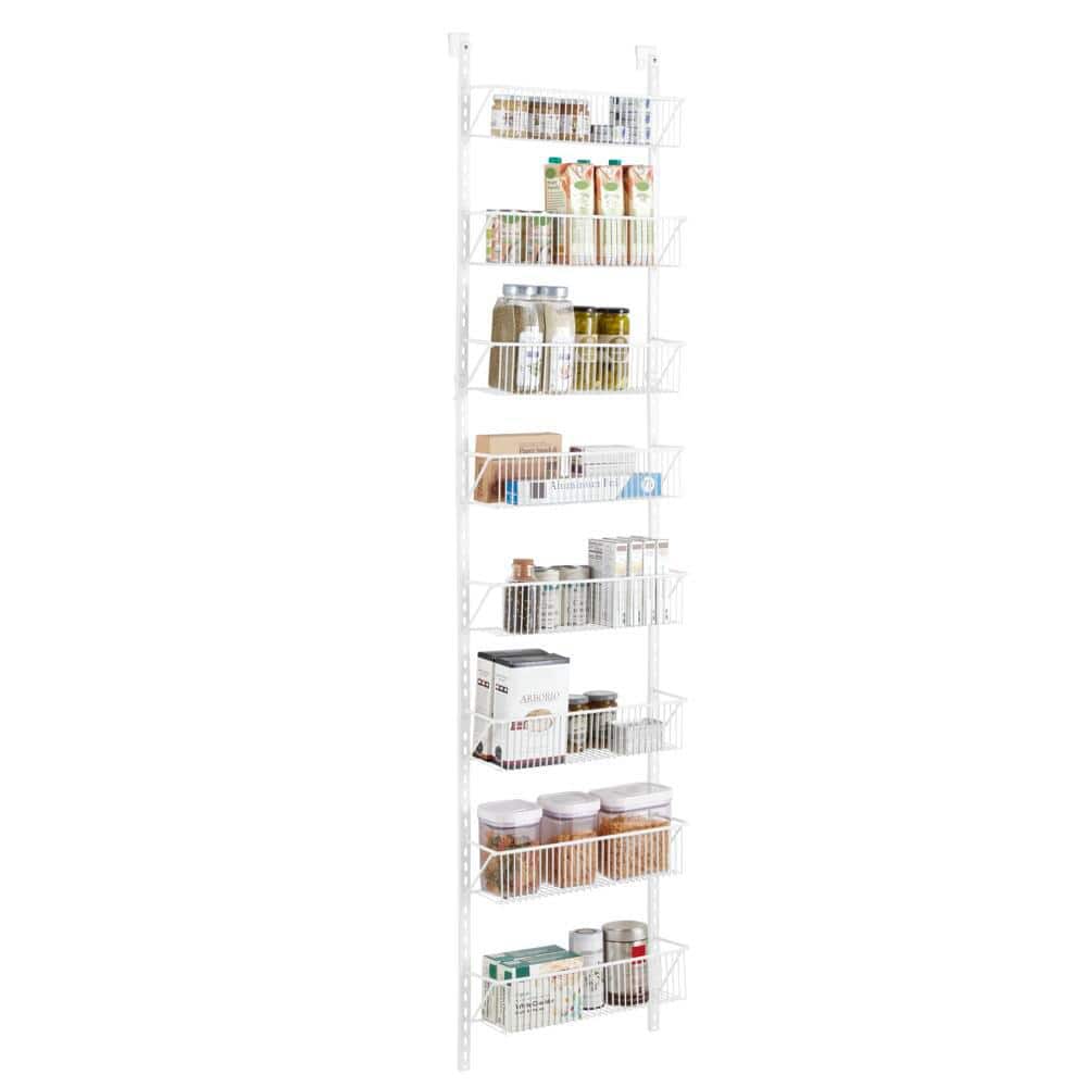 8 Tier Over-the-Door Adjustable Pantry Organizer