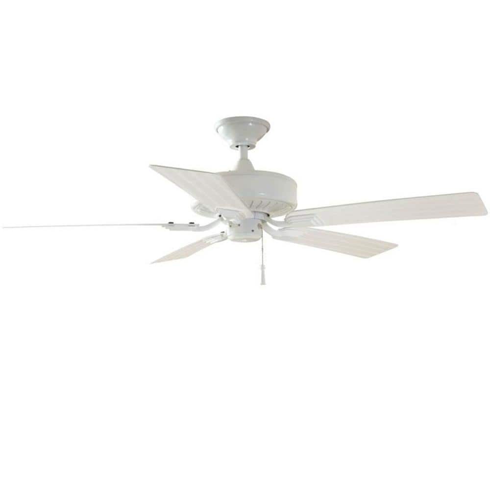 Barrow Island 52 in. Indoor/Outdoor White Ceiling fan - Stu's Home Improvement Outlet