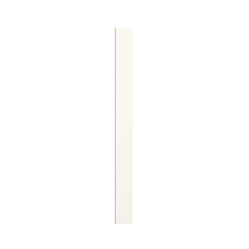 Westfield 3 in. W x 92 in. H x 0.75 in. D Cabinet Filler Strip in Feather White