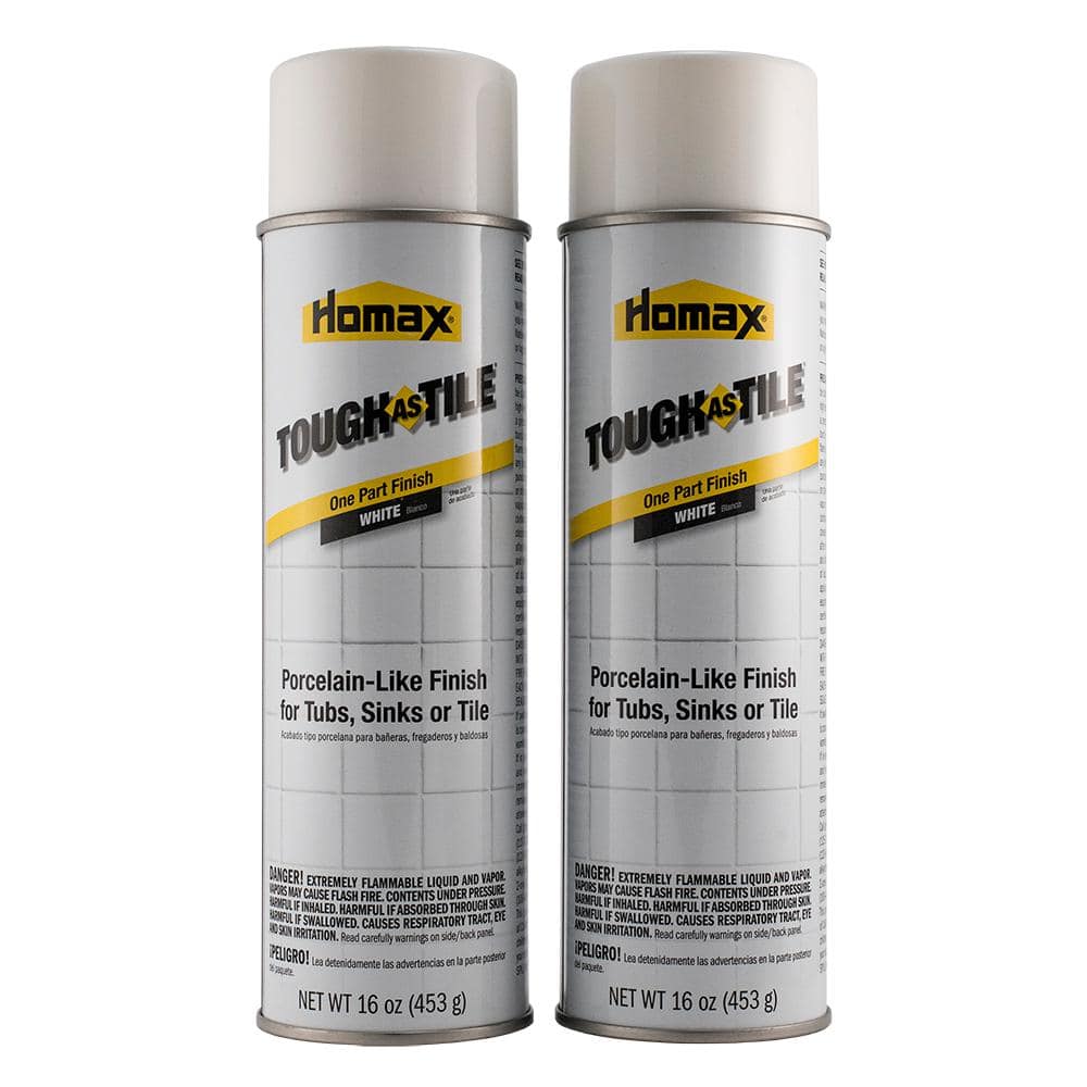 Tough As Tile 16 oz. White Tub Sink and Tile Spray Epoxy (1)