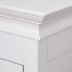Hampton Harbor 35 in. Double Tilt - Out Hamper in White - Stu's Home Improvement Outlet