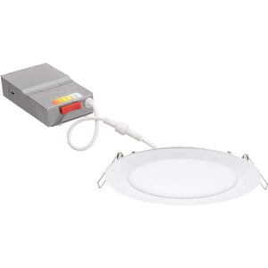 Juno Contractor Select WF6 SWW5 6 in. Selectable CCT Ultra Slim Canless Integrated LED White Recessed Light - Stu's Home Improvement Outlet