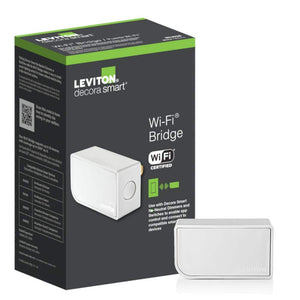 Leviton Decora Smart Wi - Fi Bridge, Use with DN6HD/DN15S No - Neutral Dimmers and Switches MLWSB - 1RW - Stu's Home Improvement Outlet
