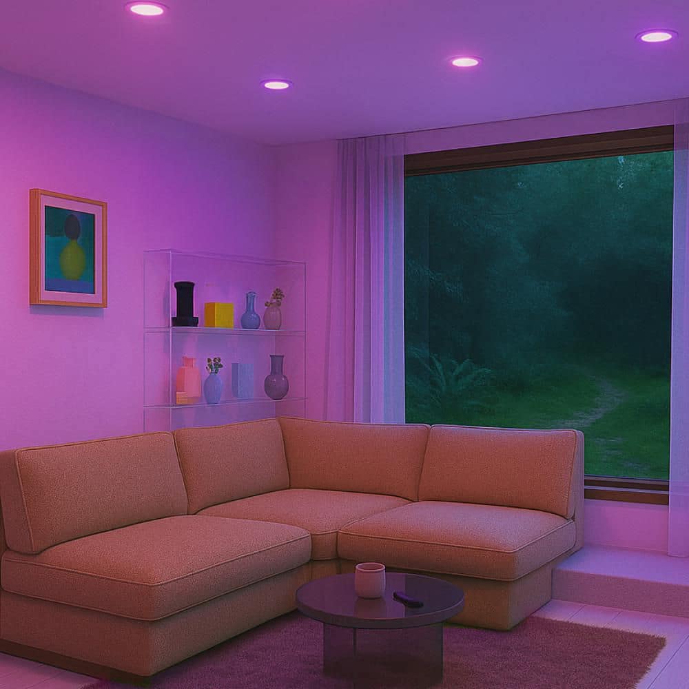 LIFX 6 in. SuperColor Adjustable Smart Retrofit Deep Baffle Recessed Light Trim Kit Downlight - Stu's Home Improvement Outlet