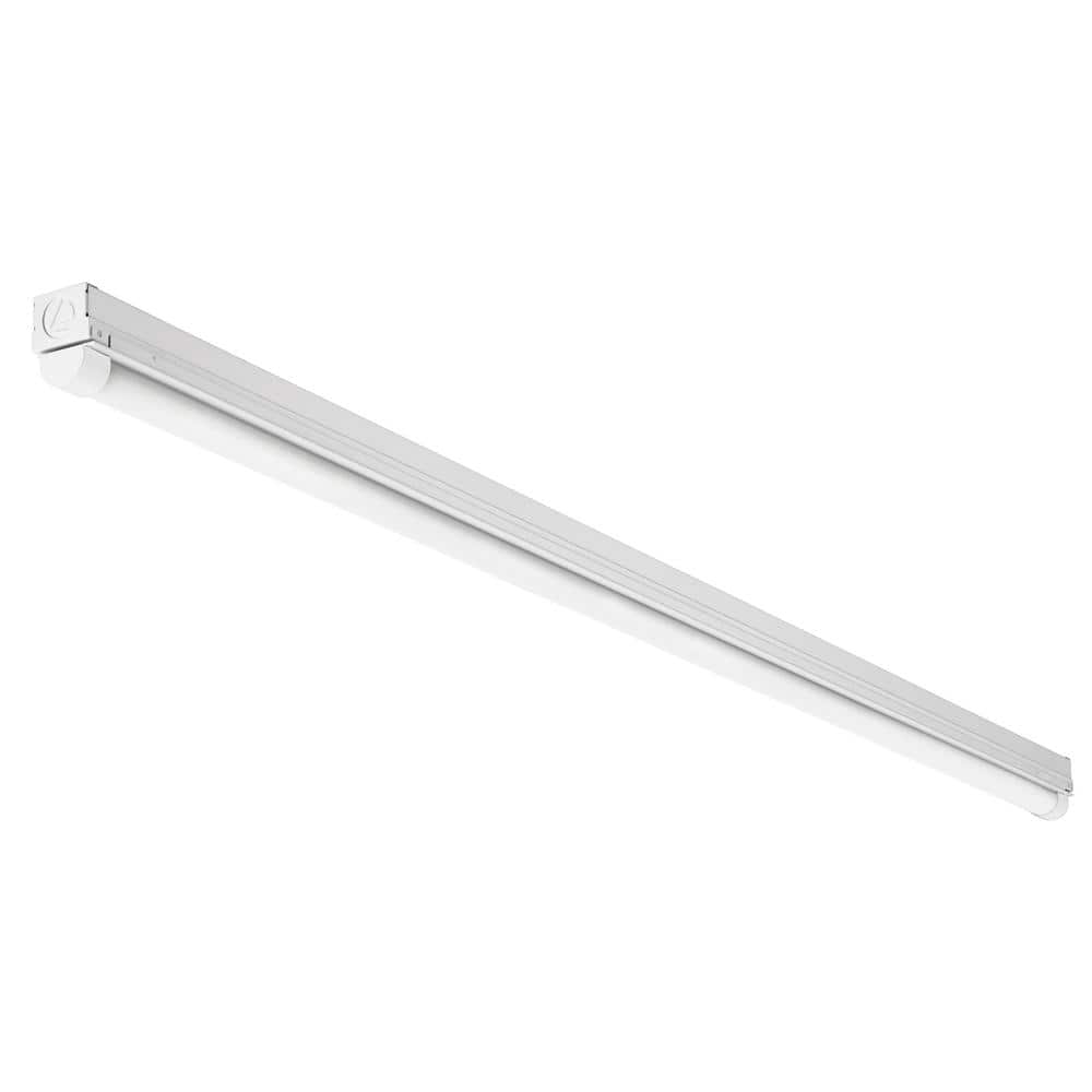Contractor Select 4 ft. 40-Watt Equivalent Integrated LED White Multi-Volt Strip Light Fixture 2500 Lumens 4000K