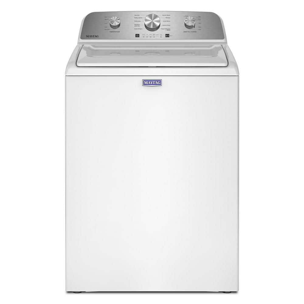 Maytag 4.3 cu. ft. Top Load Washer in White with Deep Fill Option (MTW4200SW)