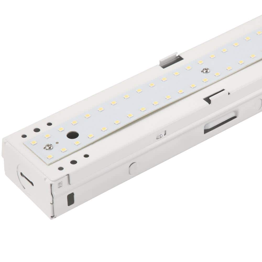 8 ft. Linear White Integrated LED Strip Light with 9500 Lumens, 4000K, Dimmable, UNV Voltage