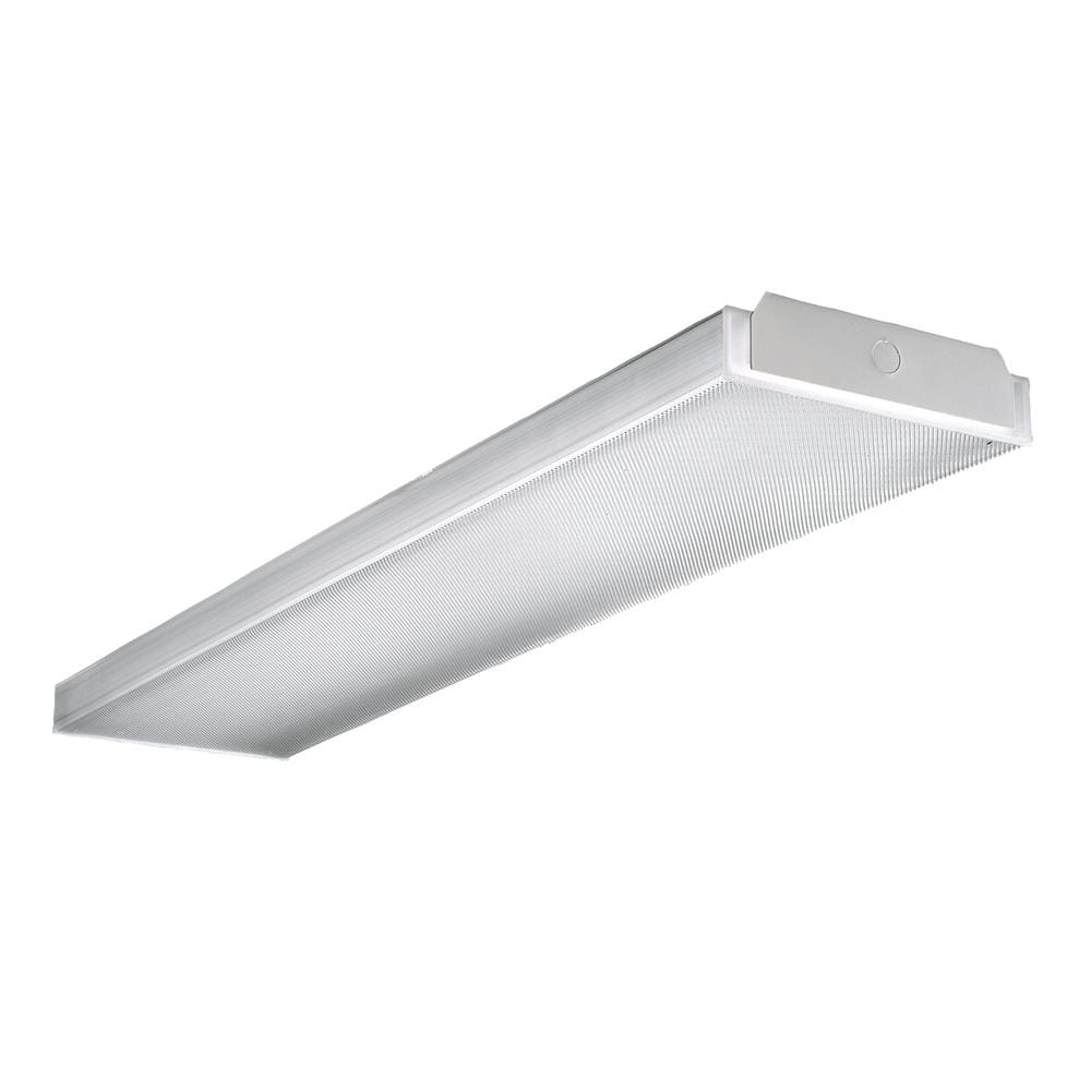 2-Light 4 ft. White Wraparound Light