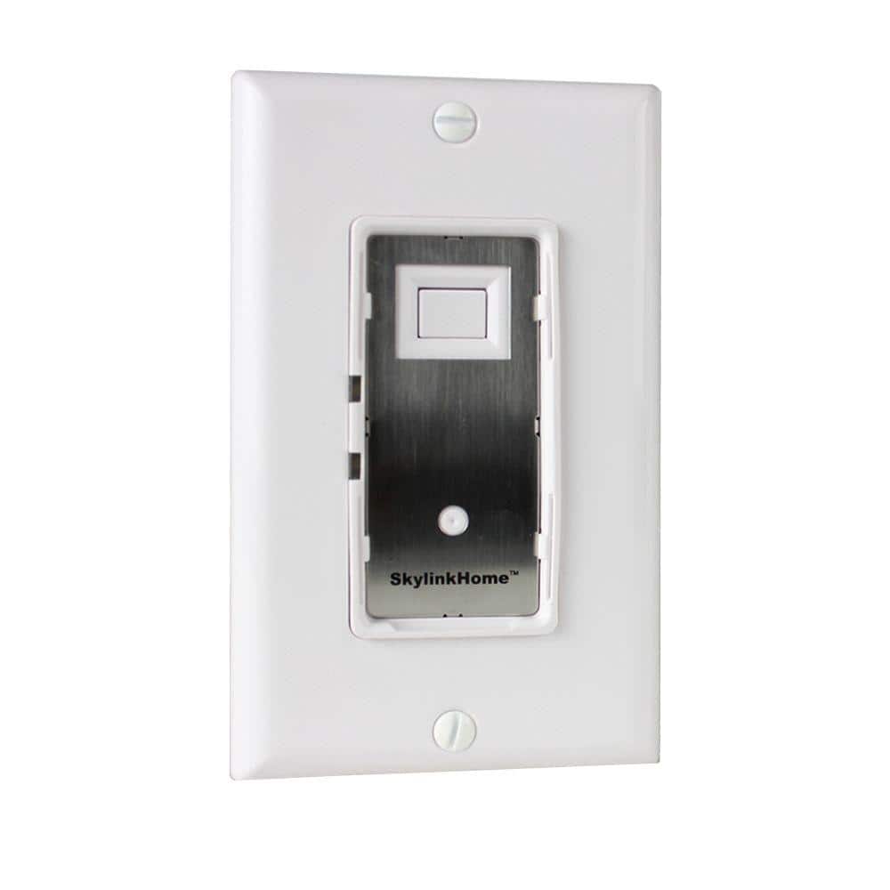 In - Wall On/Off Light Switch Receiver Remote Controllable for Home Automation - White - Stu's Home Improvement Outlet