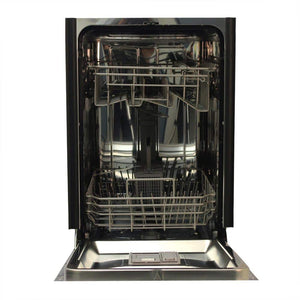 SPT 18 in. White Front Control Smart Dishwasher, 120 - volt Stainless Steel Tub - Stu's Home Improvement Outlet