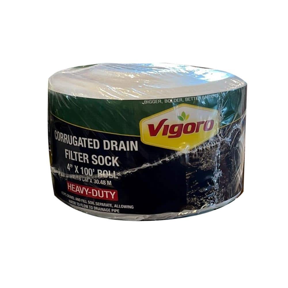 4 in. x 100 ft. Drainage Filter Sock Roll