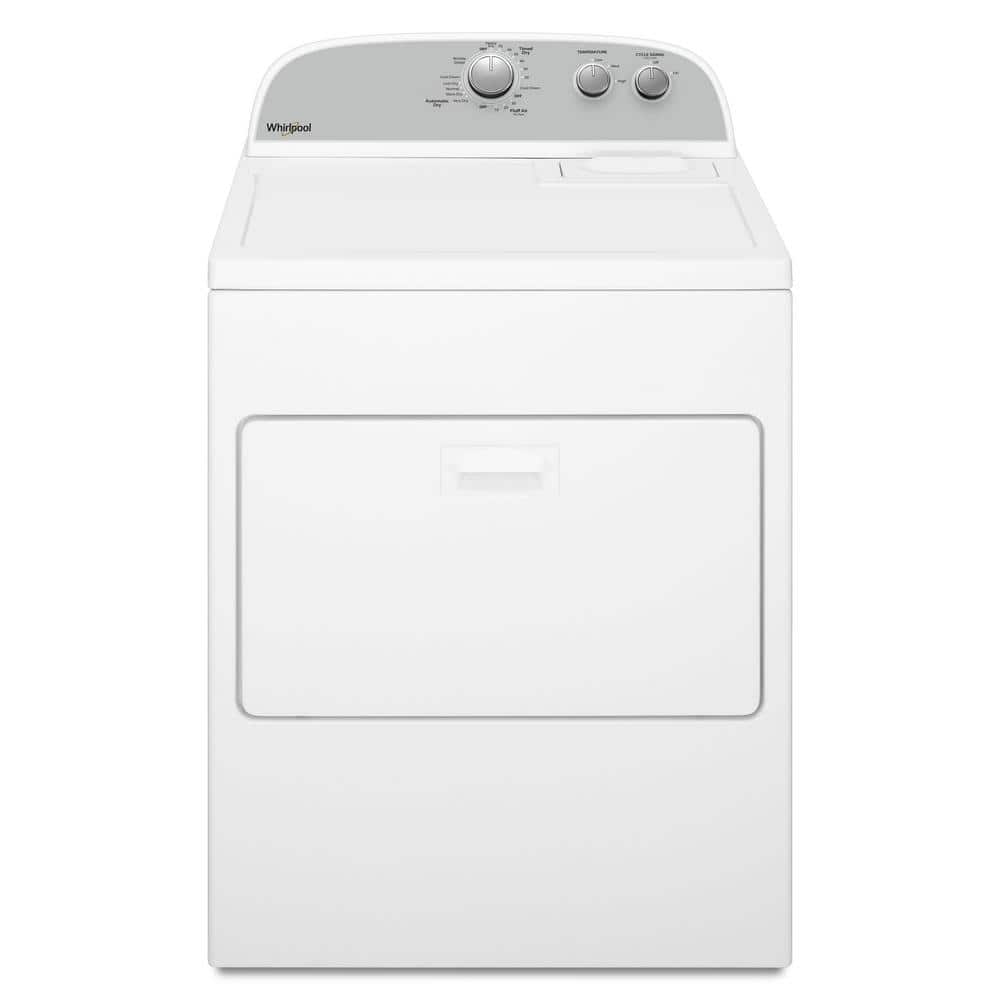 Whirlpool 7.0 cu. ft. 240-Volt White Electric vented Dryer with AUTODRY Drying System (WED4950HW)