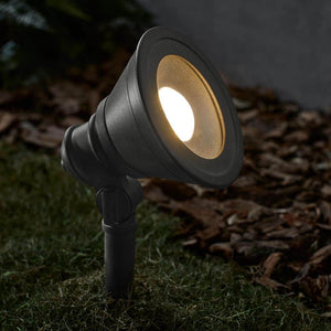 Cann River 633 Lumen Zinc Low Voltage Hardwired Landscape Flood Light with Integrated LED - Stu's Home Improvement Outlet
