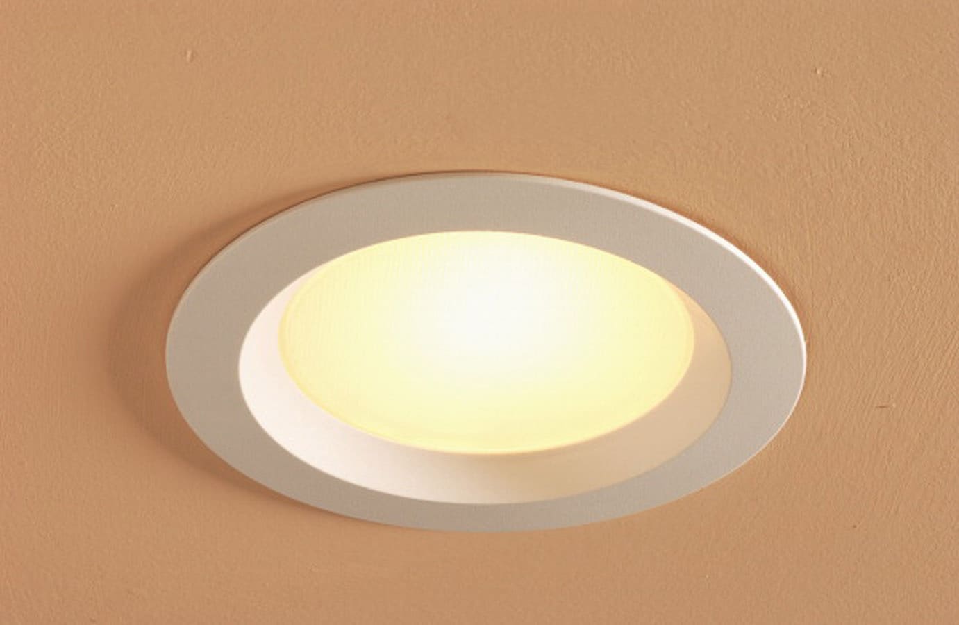 Juno 6-in White Shower Recessed Light Trim
