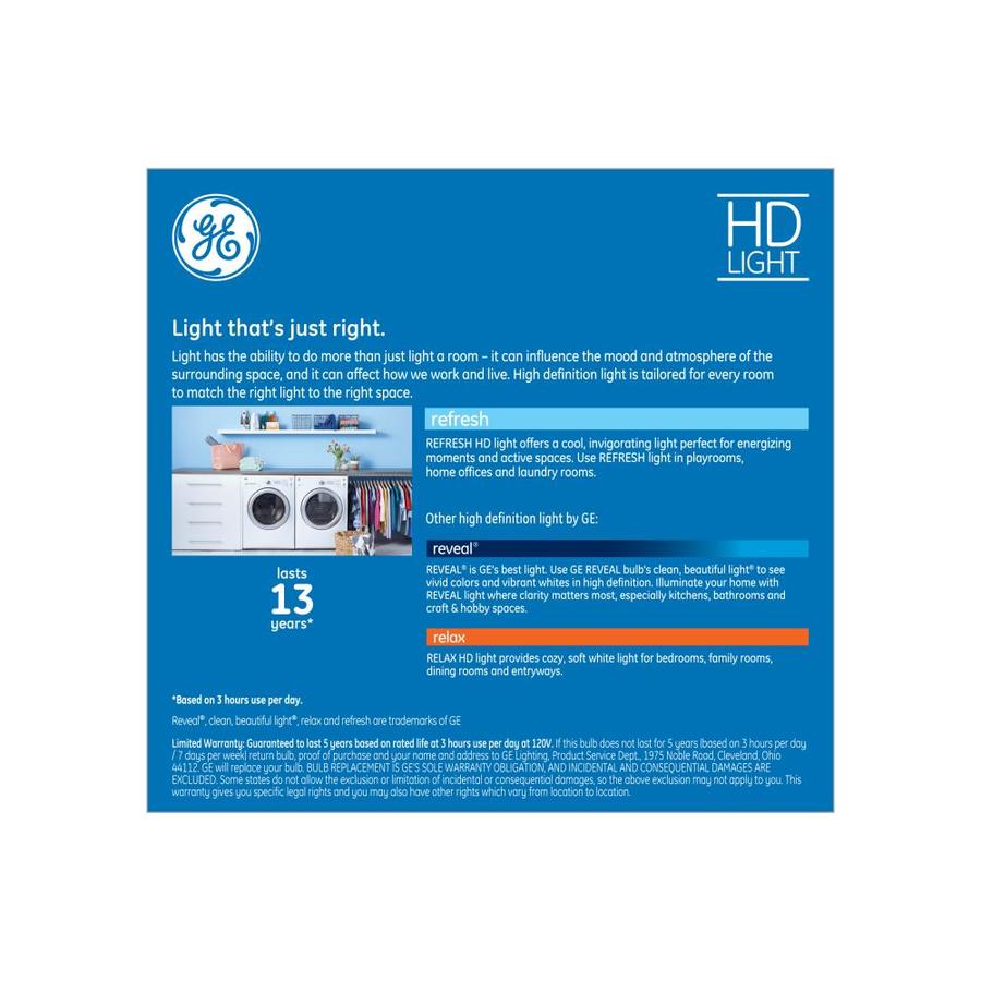 GE Refresh 100 - Watt EQ A21 Daylight Dimmable LED Light Bulb (2 - Pack) - Stu's Home Improvement Outlet